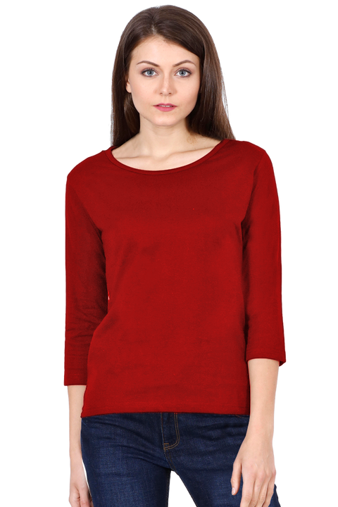 ROUND NECK FULL SLEEVE RED