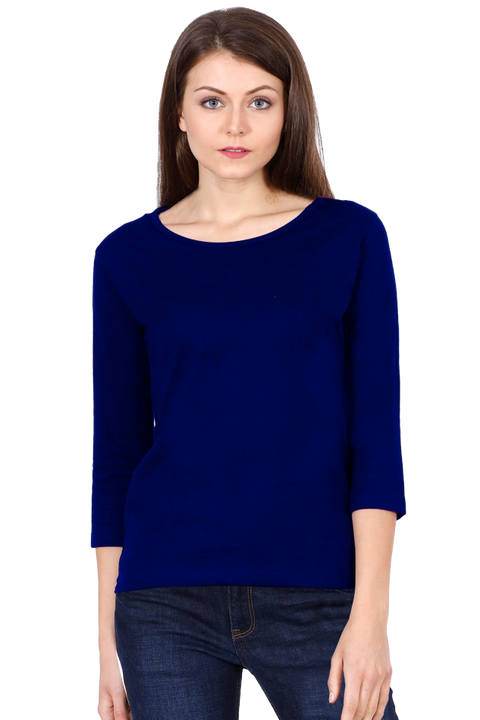 ROUND NECK FULL SLEEVE ROYAL BLUE